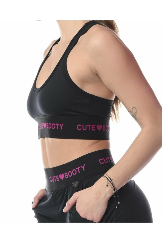 Lounge Logo Sports Bra